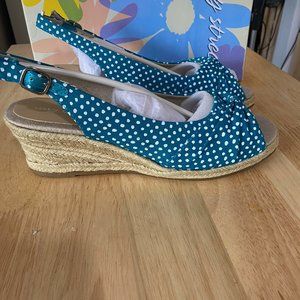 New! Easy Spirt summer espadrille wedges